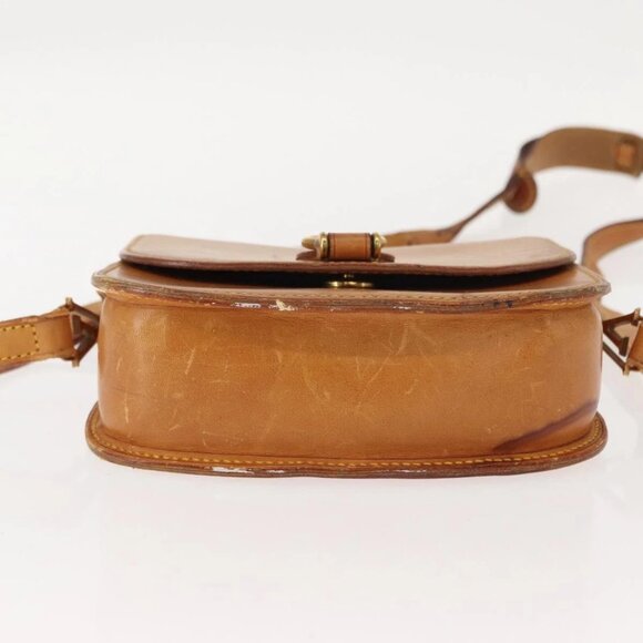 LOUIS VUITTON Nomad leather Saint Cloud PM Shoulder Bag Beige LV Auth gh1044 - Picture 7 of 16